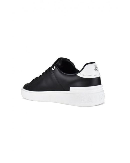 Balmain Black B-Court Sneakers