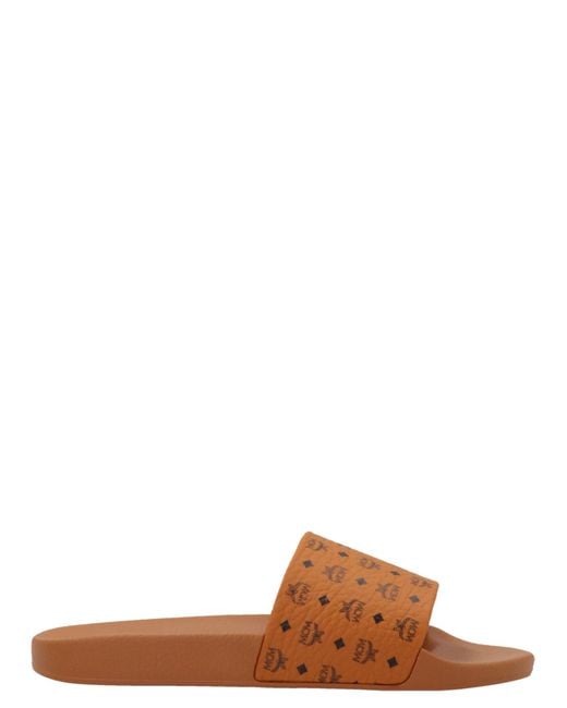 MCM Brown Slippers for men