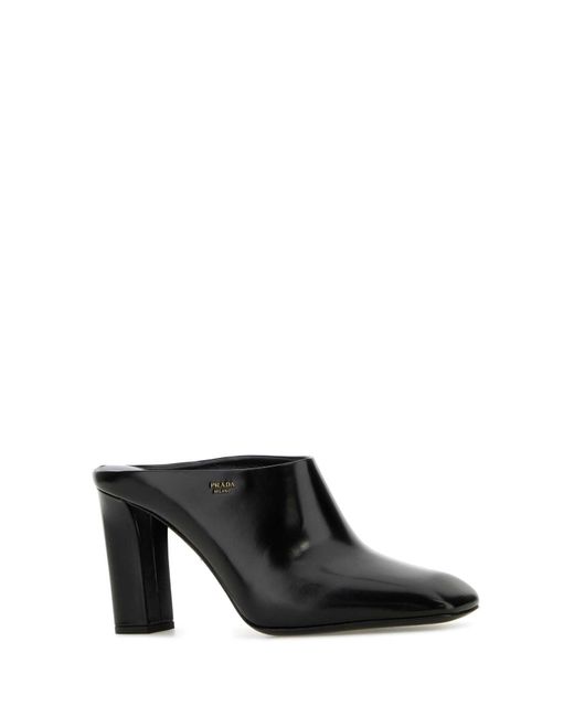 Prada Black Slippers