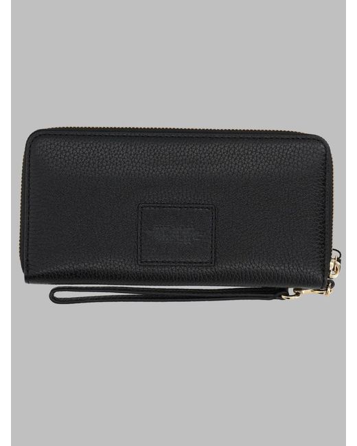 Marc Jacobs Black Wallet Continental Leather