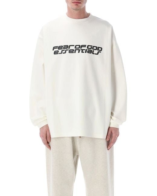 Essentials x Fear Of God Gray T Shirts And Polos for men