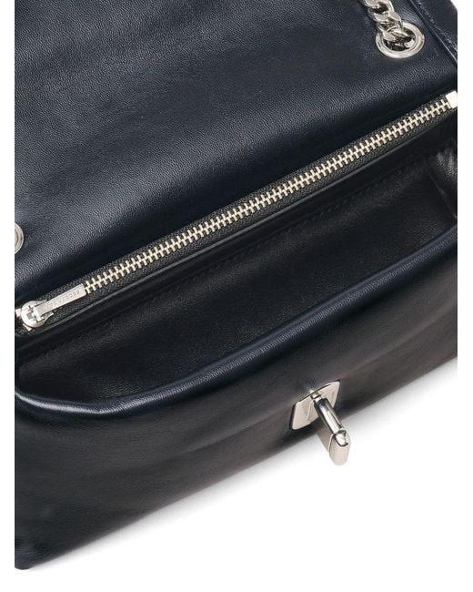Marc Jacobs Black The Chain Leather Mini Bag
