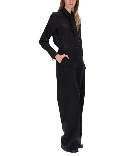 Paul Smith Black Shirt With Tie