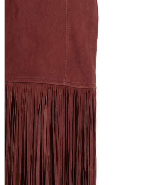 Ermanno Scervino Purple Midi Skirts