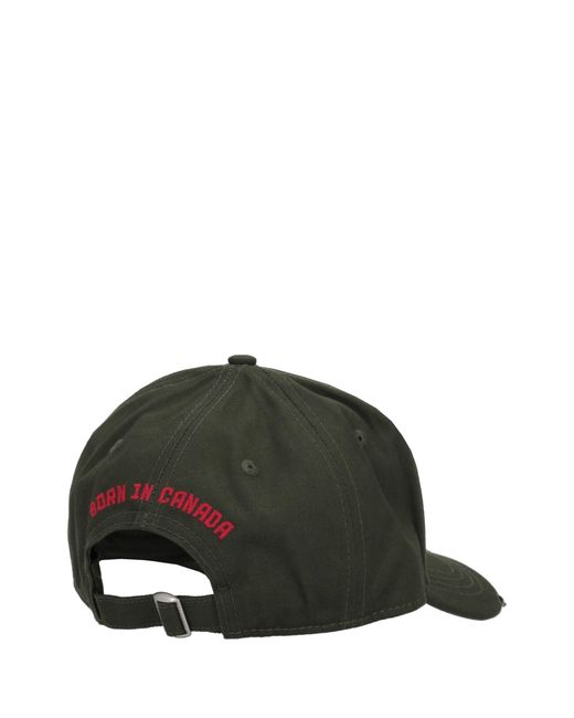 DSquared² Patch-Baseballkappen in Red für Herren