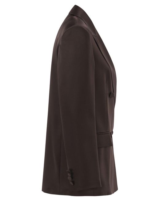 Max Mara Black Msearca – Double Breasted Blazer