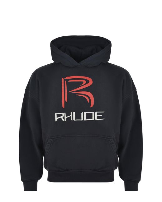 Sweat-shirt en coton. Rhude pour homme en coloris Blue