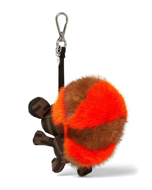 Fendi Red "Ferret" Charm