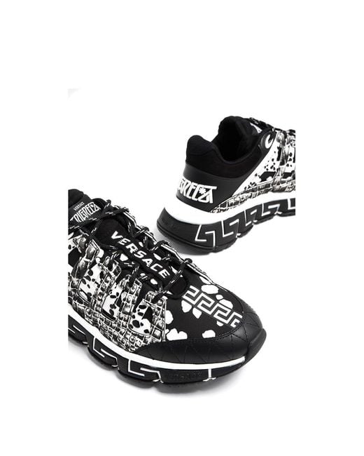 Versace White Sneakers Mehrfarbig
