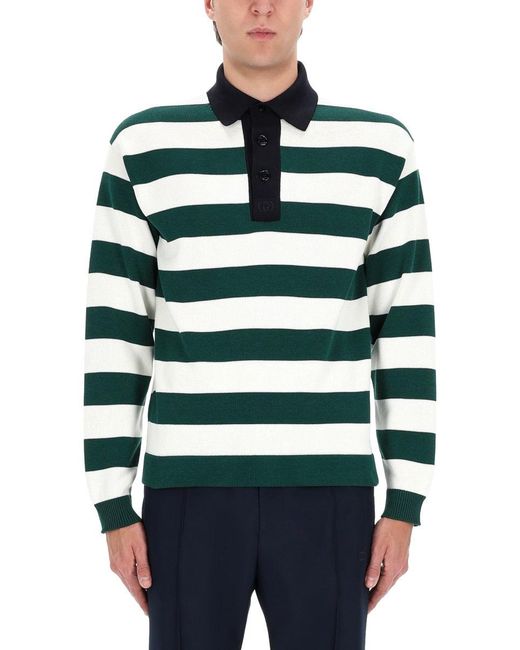 Gucci Black Silk Polo for men