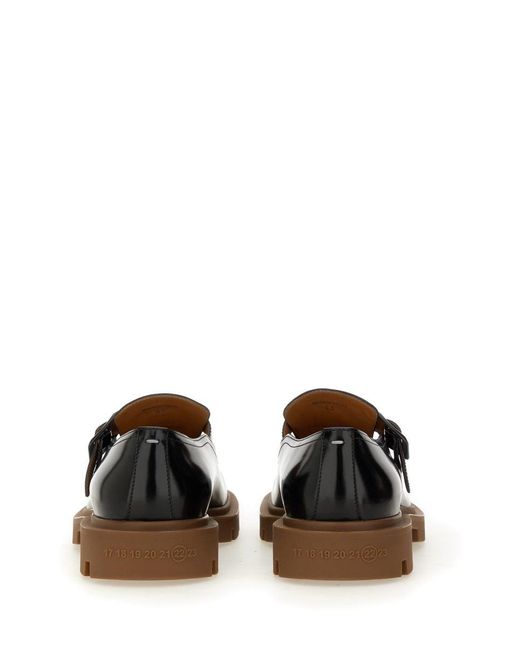 Maison Margiela Black Leather Monk