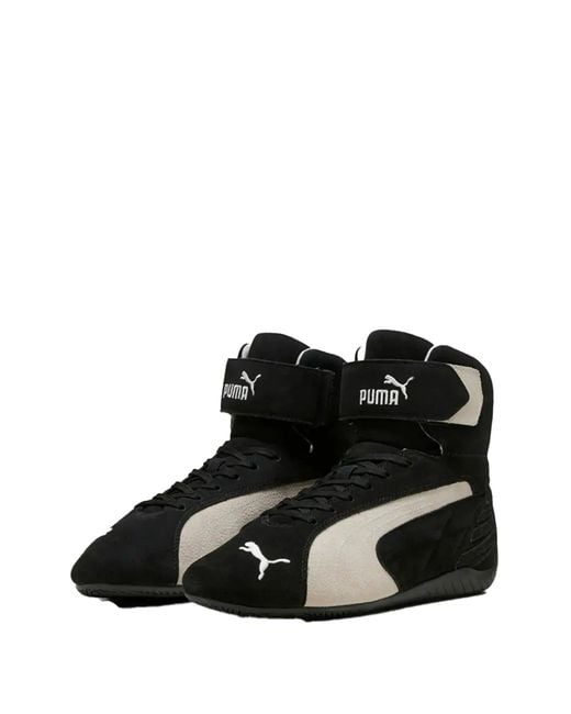 PUMA Black Speedcat Mid /Warm" Sneakers for men