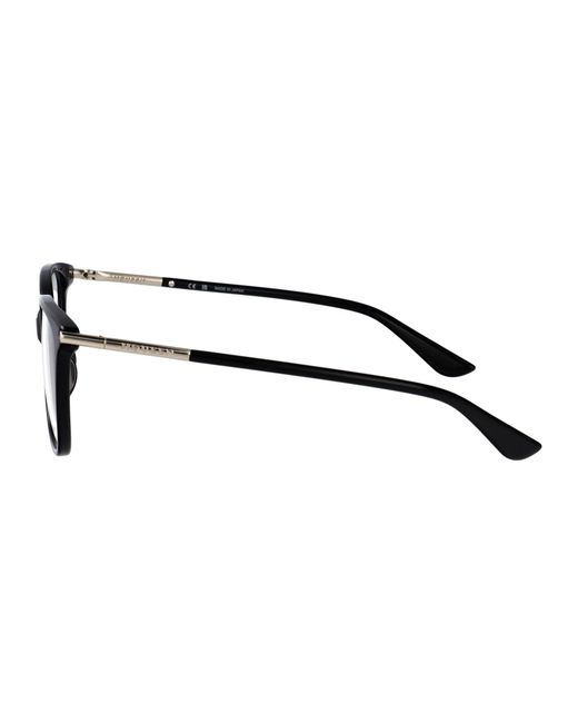 McQueen Black Acetate Glasses