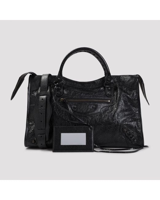 Balenciaga Black Le City M Bag