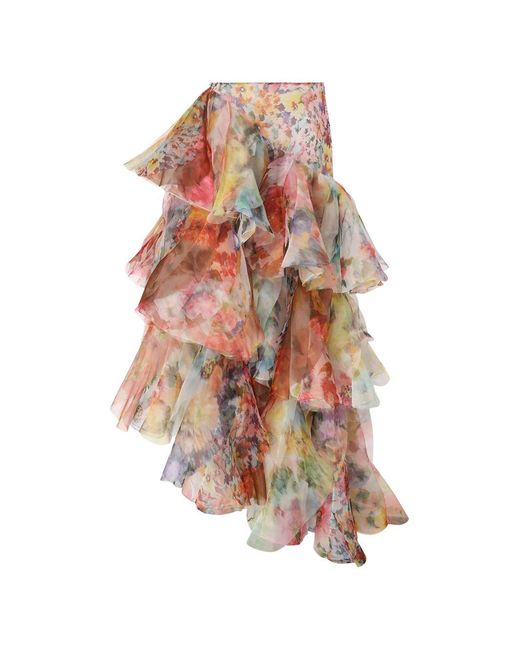 Zimmermann Luna Fan Rok in het White