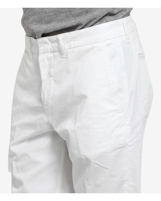 Fay Broek Wit in het White voor heren