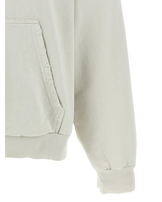 Balenciaga Gray Back Sweatshirt Beige