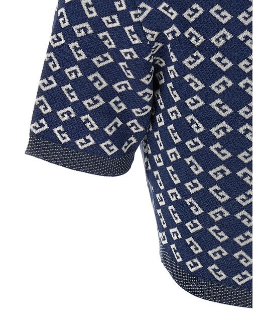 Givenchy Blue 'Cropped' Top