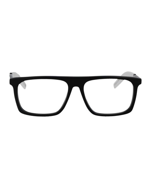 Moncler Black Square Optical Ml5206 001 for men