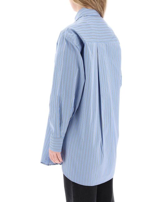 Cylvany Maxi Shirt Isabel Marant en coloris Blue