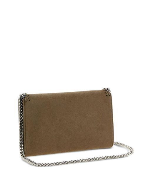 Stella McCartney Stella Mc Cartney Falabella -portemonnee Op Ketting in het Brown