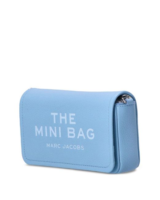 Marc Jacobs The Leather Kleine Tas in het Blue