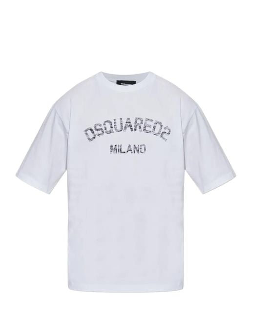 DSquared² Blue T-Shirts And Polos for men