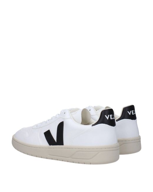 Veja Sneakers V 10 Herren Eco Leder weiß/schwarz in White für Herren