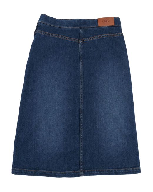 Chloé Blue Gonna Jean