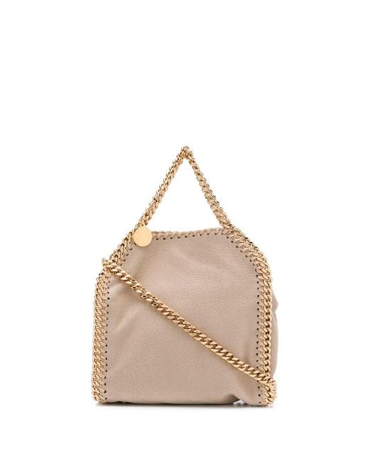 Stella McCartney Natural Falabella Tiny Tote Bag
