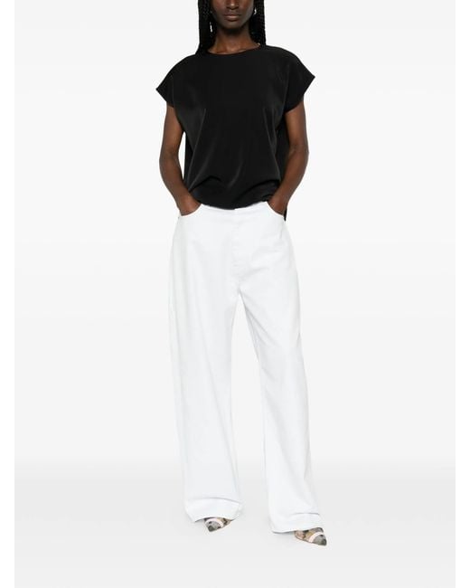 Samsøe & Samsøe Black Sahoy Top