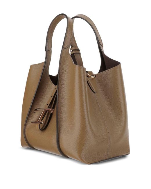 Tod 's Mini-sac à provisions en cuir Tod's en coloris Brown