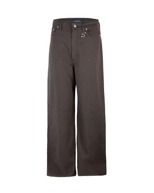 Sportmax Brown Pantalone Siamese Marrone