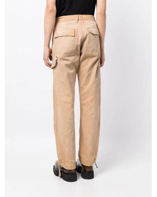 Rhude Chevron Painter Pant in het Black