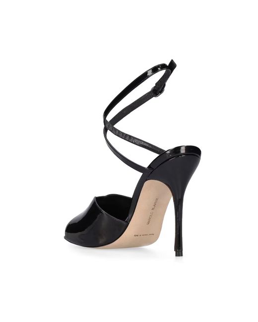 High Heel Sandals Manolo Blahnik en coloris Black
