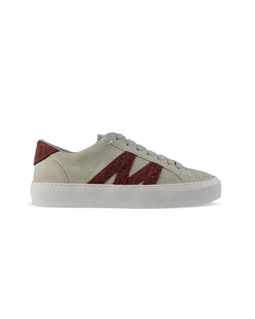 Baskets Monaco2 Moncler en coloris Brown