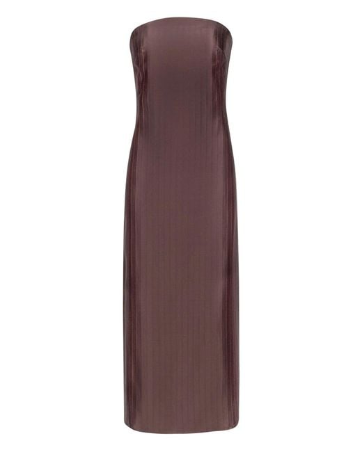 Loulou de Saison Purple Giulia Sleeveless Dress