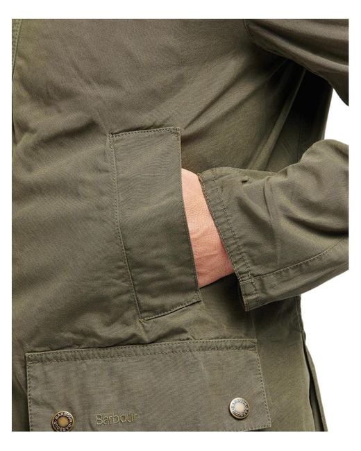 Barbour Green Ashby Jacket for men