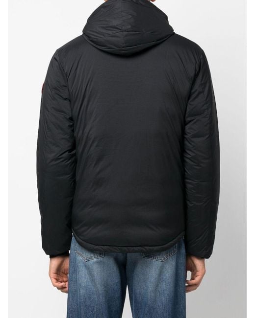 Plumífero con capucha Canada Goose de hombre de color Black