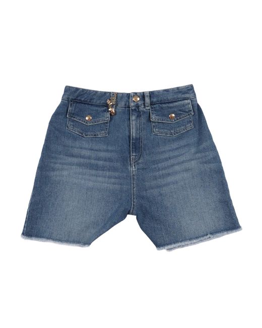 Chloé Korte Jeans in het Blue