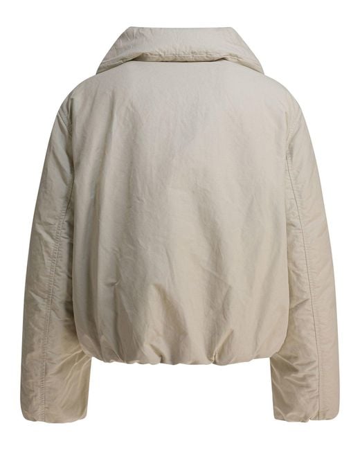 Lemaire Gray Down Jacket Filled Quilt