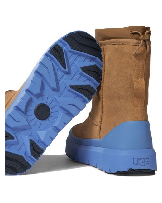 Ugg Blue "Classic Short Weather Hybrid" Ankle Boots for men