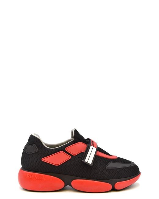 Prada Schoenen ,Zwart ,Cloudbust Sneakers in het Red