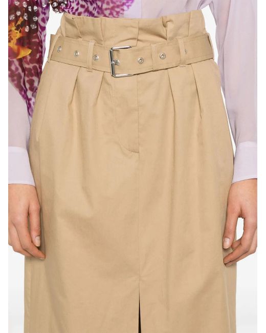 Dries Van Noten Natural DRIES VAN NERN SAKES LONG 1147 W.W.SKIRT