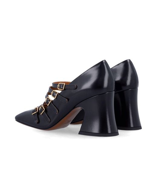 Chloé Blue Flat Shoes