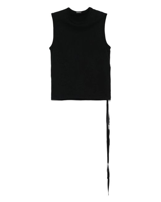 Ann Demeulemeester Biba Tanktop in het Black