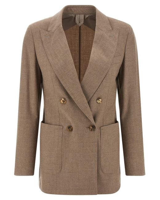 Max Mara 'harald' Blazer in het Brown