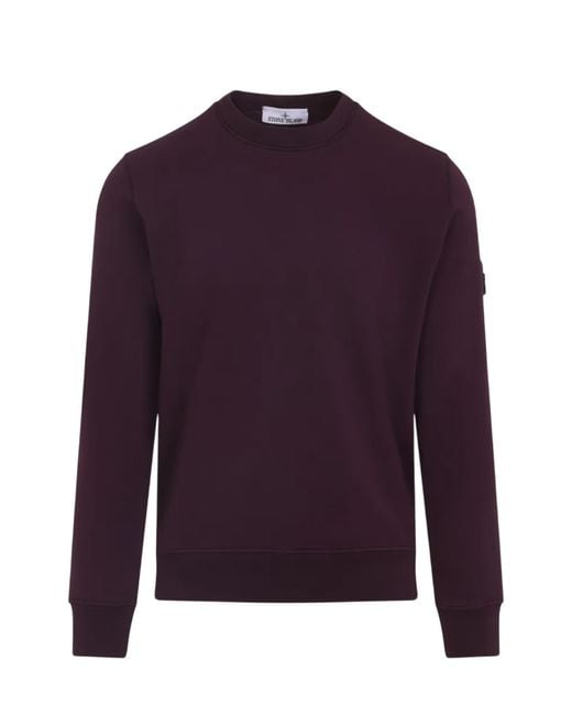 Stone Island Sweaters in het Purple