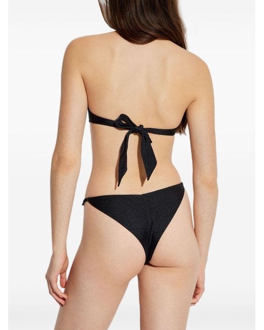 Versace Medusa Bikinitop in het Black