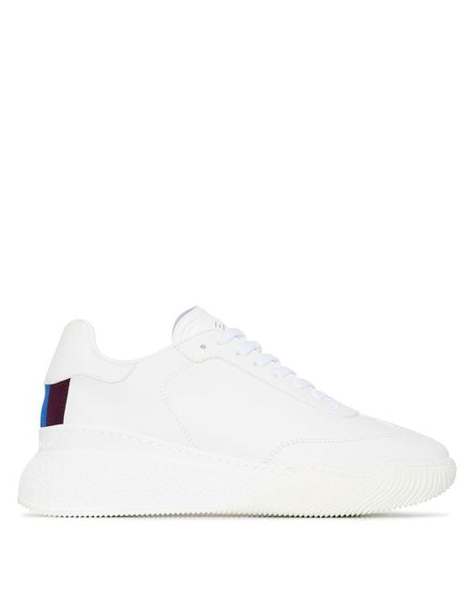 Stella McCartney White Loop Sneakers